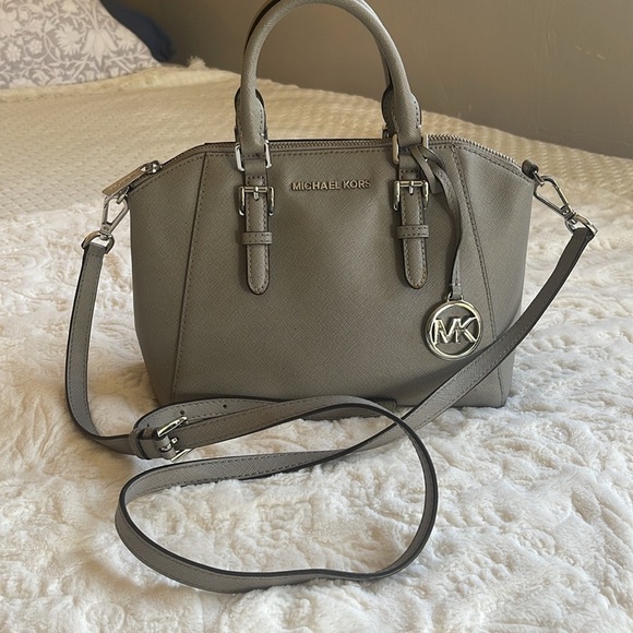 Michael Kors Handbags - Michael Kors  neutral Silver crossbody Bag